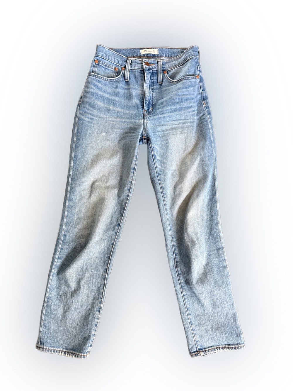 Madewell Women’s Classic Straight Jean Medium Wash. size 24